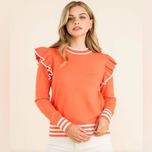 THML clementine sweater. Size XS.